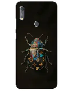 Чохол для Huawei Y6s з картинкою «LV — мармуровий принт»