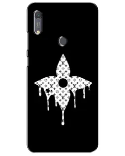 Чохол для Huawei Y6s з картинкою «Квіткова монограма»