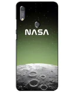 Чохол для Huawei Y6s з картинкою «NASA — місячний градієнт»