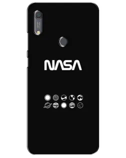 Чохол для Huawei Y6s з картинкою «NASA — технічний принт»