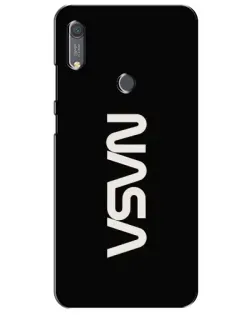 Чохол для Huawei Y6s з картинкою «NASA — вертикальний логотип»