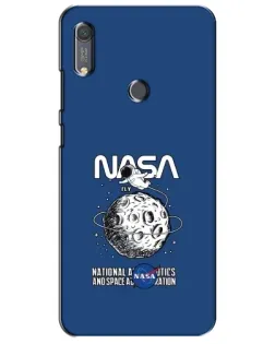 Чохол для Huawei Y6s з картинкою «NASA — місячна місія»