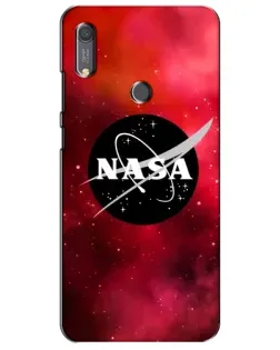 Чохол для Huawei Y6s з картинкою «NASA — червона туманність»
