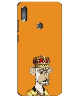 Чохол для Huawei Y6s з картинкою «Золота мавпа Bored Ape»