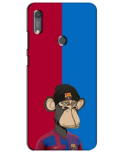 Чохол для Huawei Y6s з картинкою «Bored Ape — фанат Барси» Чохол для Huawei Y6s з картинкою «Bored Ape — фанат Барси»