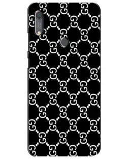 Чохол для Huawei Y6s з картинкою «Gucci — сітчастий паттерн»
