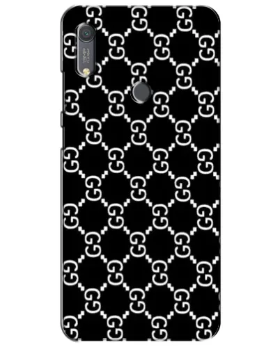 Чехол для Huawei Y6s с картинкой «Gucci — сетчатый паттерн»