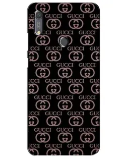 Чехол для Huawei Y6s с картинкой «Классическая монограмма Gucci»
