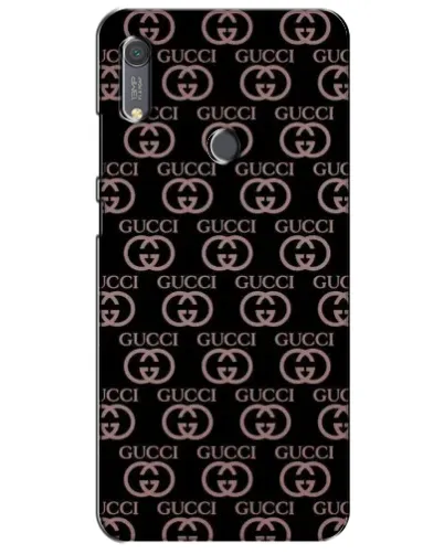 Чехол для Huawei Y6s с картинкой «Классическая монограмма Gucci»