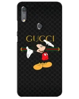 Чехол для Huawei Y6s с картинкой «Микки Маус Gucci»