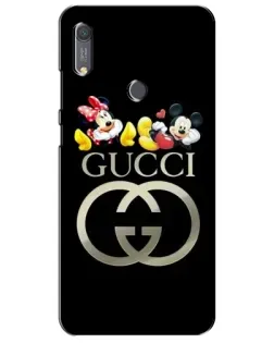 Чехол для Huawei Y6s с картинкой «Gucci — герои Disney»