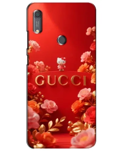 Чехол для Huawei Y6s с картинкой «Gucci — золотой сад»