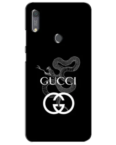 Чехол для Huawei Y6s с картинкой «Gucci — серебряная змея»