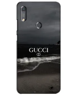 Чехол для Huawei Y6s с картинкой «Gucci — морской прибой»