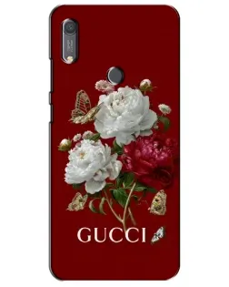 Чехол для Huawei Y6s с картинкой «Gucci —  сад»