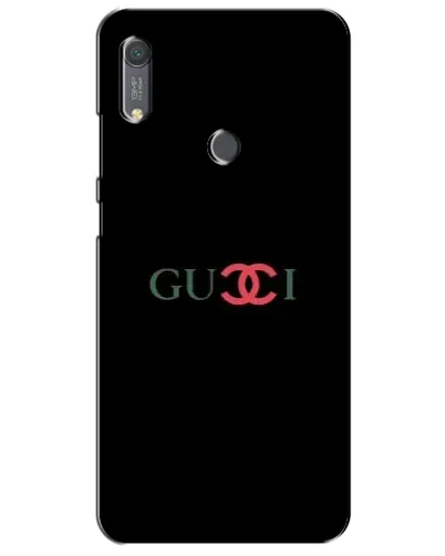 Чехол для Huawei Y6s с картинкой «Gucci — красный градиент»