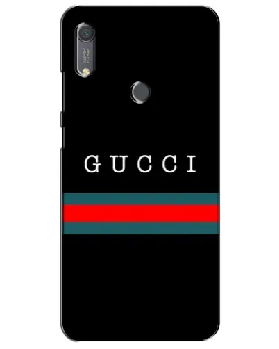 Чехол для Huawei Y6s с картинкой «Gucci — красный пояс»