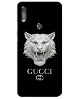 Чохол для Huawei Y6s з картинкою «Gucci — срібний лев» Чохол для Huawei Y6s з картинкою «Gucci — срібний лев»