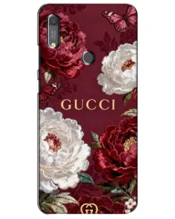 Чохол для Huawei Y6s з картинкою «Gucci — бордові троянди» Чохол для Huawei Y6s з картинкою «Gucci — бордові троянди»
