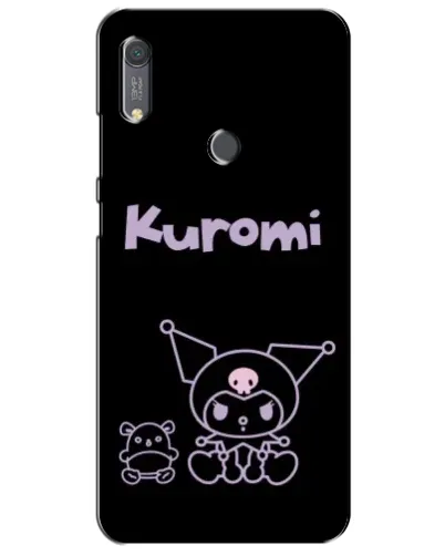 Чохол для Huawei Y6s з картинкою «Kuromi — чорний мінімалізм» Чохол для Huawei Y6s з картинкою «Kuromi — чорний мінімалізм»