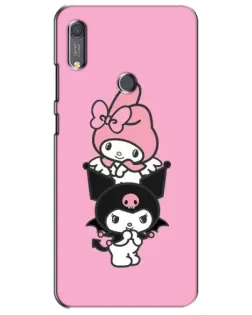 Чохол для Huawei Y6s з картинкою «My Melody та Kuromi»
