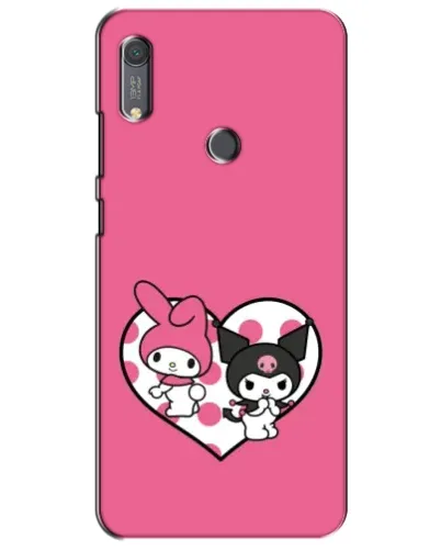 Чохол для Huawei Y6s з картинкою «Kuromi та My Melody» Чохол для Huawei Y6s з картинкою «Kuromi та My Melody»