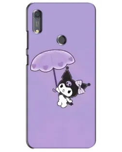 Чохол для Huawei Y6s з картинкою «Kuromi з парасолькою»
