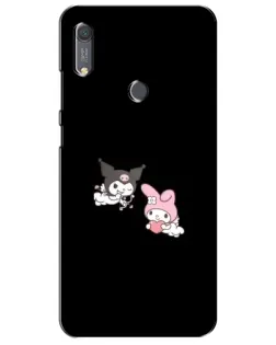 Чохол для Huawei Y6s з картинкою «My Melody та Kuromi»