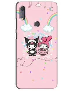 Чохол для Huawei Y6s з картинкою «My Melody та Kuromi»