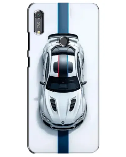 Чехол для Huawei Y6s с картинкой «Вид сверху — BMW M»