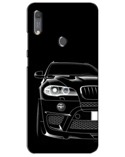Чохол для Huawei Y6s з картинкою «Темний силует BMW»