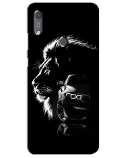 Чохол для Huawei Y6s з картинкою «BMW та лев»