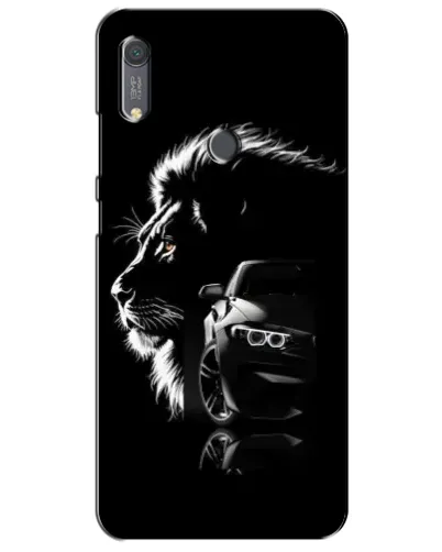 Чехол для Huawei Y6s с картинкой «BMW и лев»