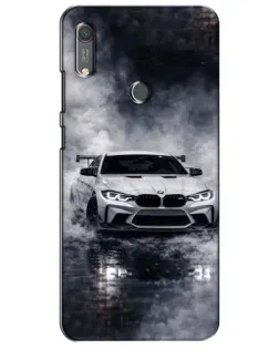 Чохол для Huawei Y6s з картинкою «BMW крізь туман»