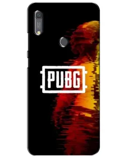 Чохол для Huawei Y6s з картинкою «Яскравий логотип PUBG»