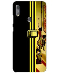 Чохол для Huawei Y6s з картинкою «PUBG — камуфляжний шолом»