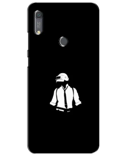 Чохол для Huawei Y6s з картинкою «PUBG — білий шолом» Чохол для Huawei Y6s з картинкою «PUBG — білий шолом»