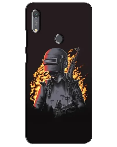 Чохол для Huawei Y6s з картинкою «PUBG — вогняний силует» Чохол для Huawei Y6s з картинкою «PUBG — вогняний силует»