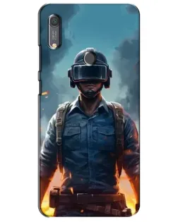 Чохол для Huawei Y6s з картинкою «PUBG — реалістичний герой»