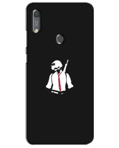Чохол для Huawei Y6s з картинкою «PUBG — силует воїна» Чохол для Huawei Y6s з картинкою «PUBG — силует воїна»