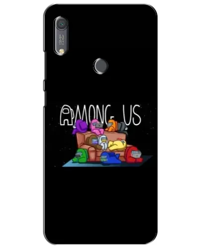 Чехол для Huawei Y6s с картинкой «Логотип Among Us» Чехол для Huawei Y6s с картинкой «Логотип Among Us»