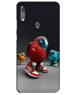 Чохол для Huawei Y6s з картинкою «Among Us — 3D стиль»