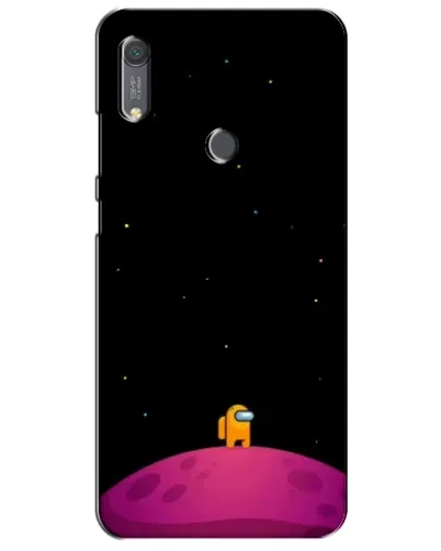 Чехол для Huawei Y6s с картинкой «Одинокий герой на планете» Чехол для Huawei Y6s с картинкой «Одинокий герой на планете»
