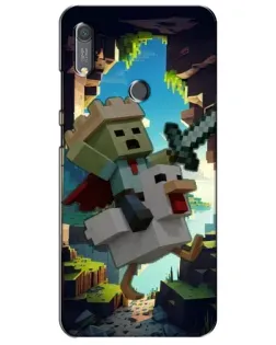 Чохол для Huawei Y6s з картинкою «Стів та гусь»