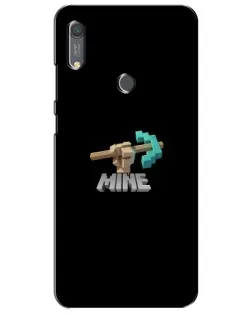 Чехол для Huawei Y6s с картинкой «Алмазная кирка»