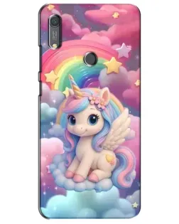 Чехол для Huawei Y6s с картинкой «Маленький единорог»