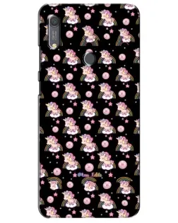 Чехол для Huawei Y6s с картинкой «Magic Unicorn паттерн»