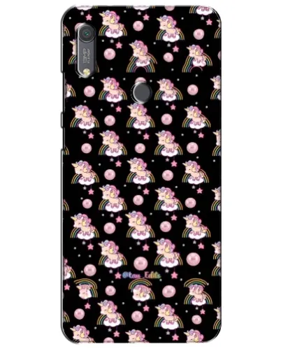 Чехол для Huawei Y6s с картинкой «Magic Unicorn паттерн»