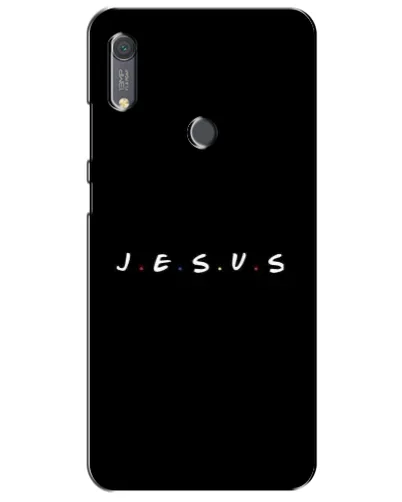 Чехол для Huawei Y6s с картинкой «Точки веры J.E.S.U.S.»