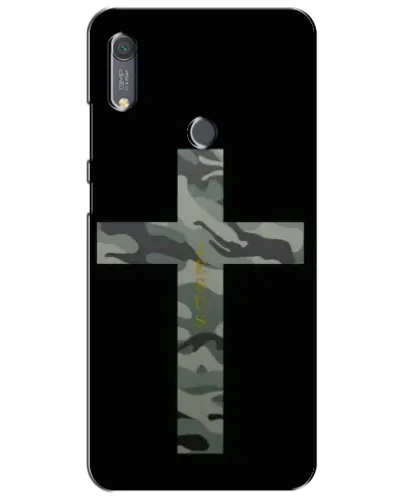 Чехол для Huawei Y6s с картинкой «Милитари Крест»